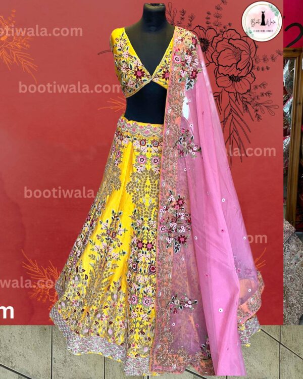 Colorful Party Wear Lehenga Choli