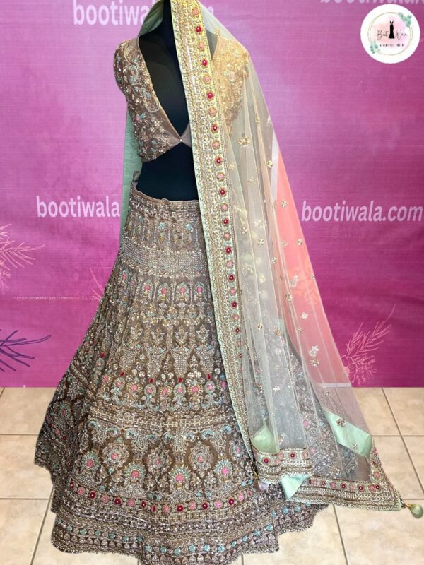 Pink Bridal Lehenga Choli Online
