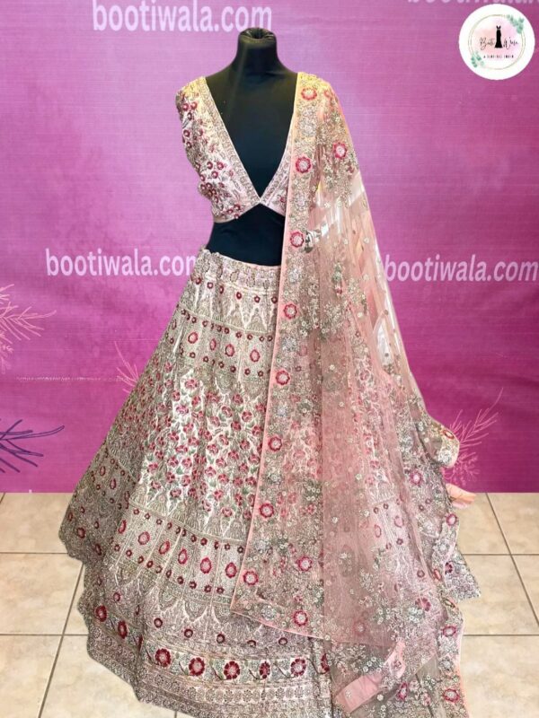 Off White Bridal Lehenga For Wedding