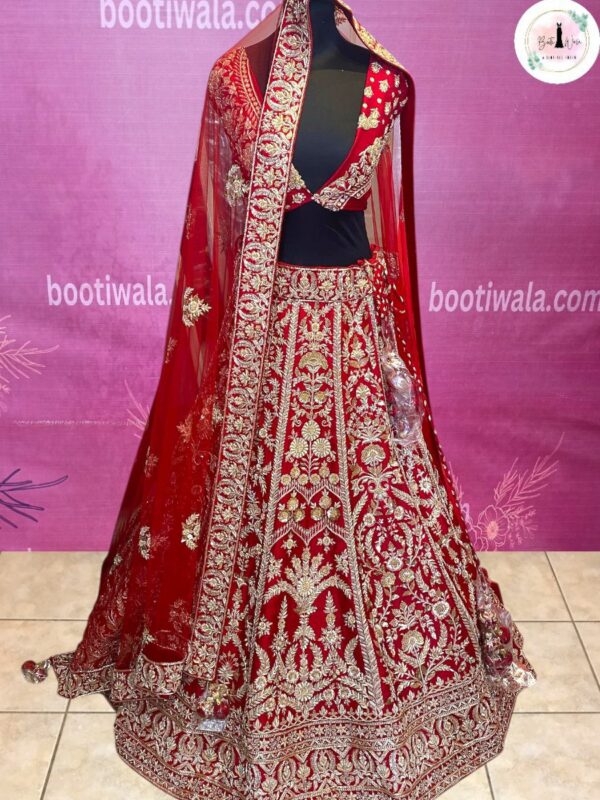 Sabyasachi Velvet Lehenga inspire
