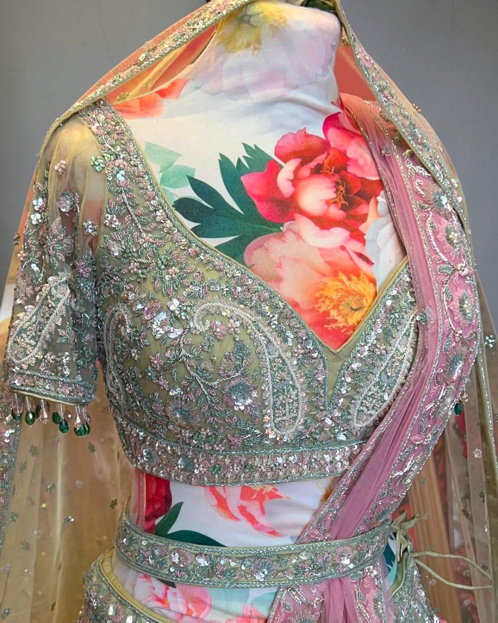 Obmre Silk Hand Emblished Designer Lehenga Choli Set (Copy) (Copy) (Copy) (Copy) (Copy) (Copy) (Copy) (Copy) (Copy)