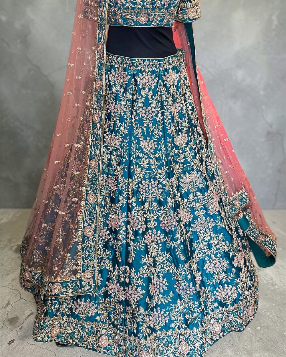 Obmre Silk Hand Emblished Designer Lehenga Choli Set (Copy) (Copy) (Copy) (Copy) (Copy) (Copy) (Copy)