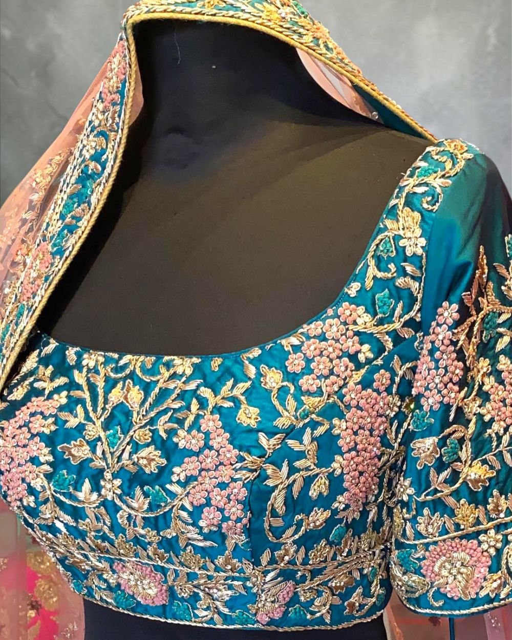 Obmre Silk Hand Emblished Designer Lehenga Choli Set (Copy) (Copy) (Copy) (Copy) (Copy) (Copy) (Copy)