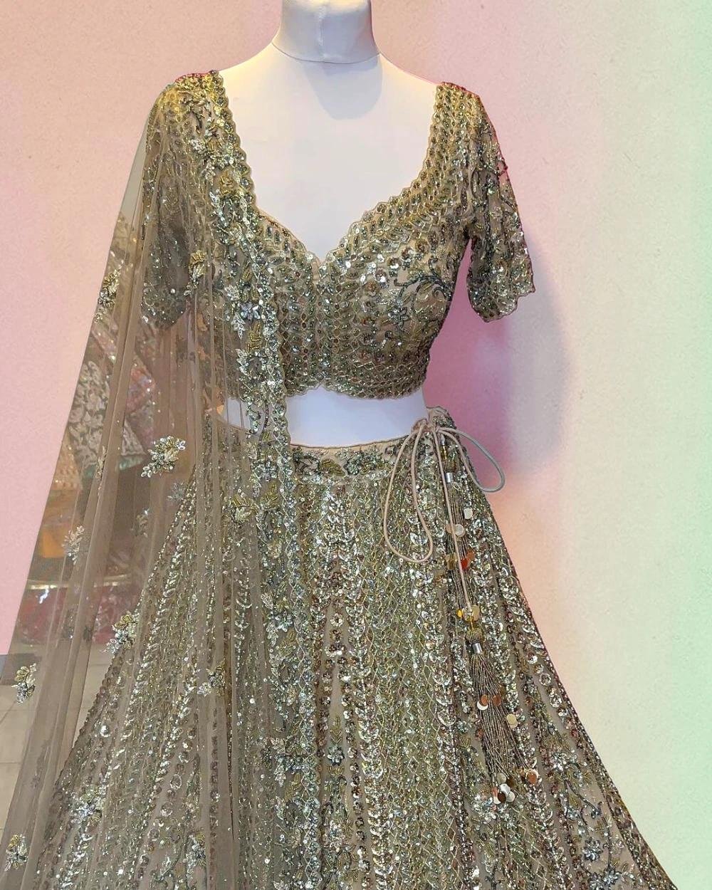 Party Wear Sequins work Lehenga Choli Set